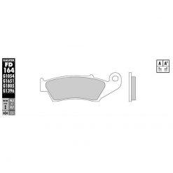 Bremsbelag Galfer Semi-Sinter-Offroad (Paar)