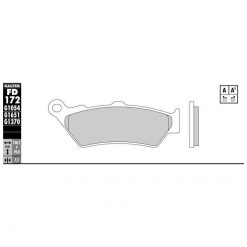 Bremsbelag Galfer Sinter-Street (Paar)