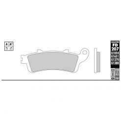 Bremsbelag Galfer Sinter-Street (Paar)