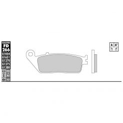 Bremsbelag Galfer Sinter-Sport (Paar)