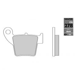 Bremsbelag Galfer Sinter-Offroad (Paar)