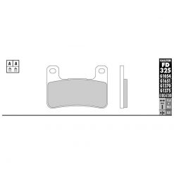 Bremsbelag Galfer Sinter-Street (Paar)