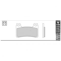 Bremsbelag Galfer Sinter-Sport (Paar)