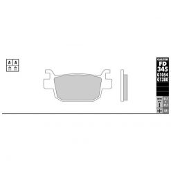 Bremsbelag Galfer Sinter-Scooter (Paar)