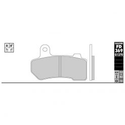 Bremsbelag Galfer Sinter-Street (Paar)