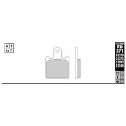 Bremsbelag Galfer Sinter-Race (Paar)