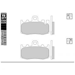 Bremsbelag EBC Sinter-Street (Paar)