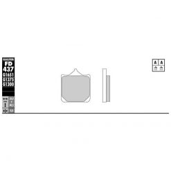 Bremsbelag Galfer Sinter-GP (Paar)