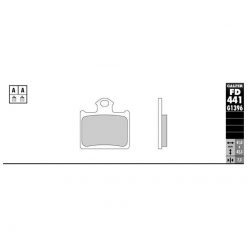 Bremsbeläge Galfer Sinter-Offroad (Paar)