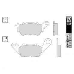 Bremsbeläge Galfer Sinter-Street (Paar)