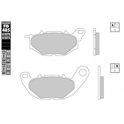 Bremsbeläge Galfer Sinter-Street