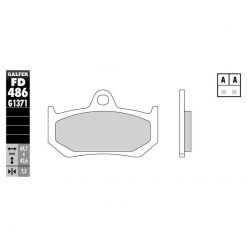 Bremsbeläge Galfer Sinter-Street