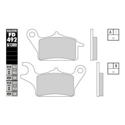 Bremsbeläge Galfer Sinter-Scooter