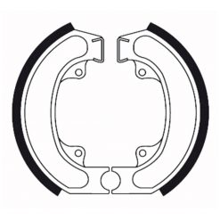 Bremsbacken Galfer 110x25mm