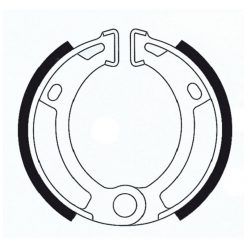 Bremsbacken Galfer 90x18mm (Sachs und Pony Cross/GTX)