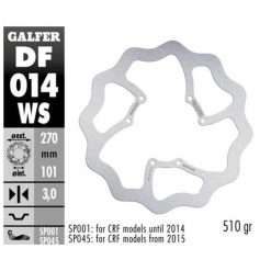 Bremsscheibe Galfer WS 270/101/3 mm