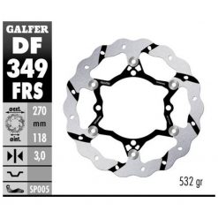 Bremsscheibe Galfer new FRS (FRY) 270/118/3 mm
