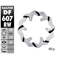 Bremsscheibe Galfer RW 220/110/4 mm