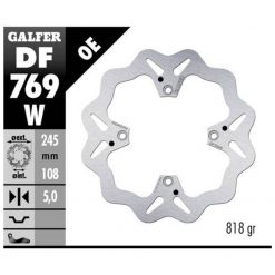 Bremsscheibe Galfer W 245/108/5 mm