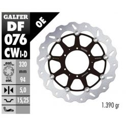 Bremsscheibe Galfer CW 320/94/5 mm (rechts)