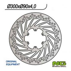 Bremsscheibe NG Brake Disc 300/90/4mm (6 Loch)