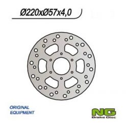 Bremsscheibe NG Brake Disc 220/57/4mm (6 Loch)