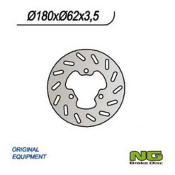 Bremsscheibe NG Brake Disc 180/62/3.5mm (3 Loch)