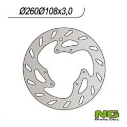 Bremsscheibe NG Brake Disc 260/108/3mm (6 Loch)