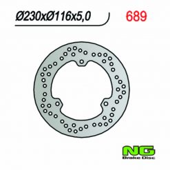 Bremsscheibe NG Brake Disc 230mm/116/5mm