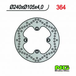 Bremsscheibe NG Brake Disc 240/105/4mm (4 Loch)