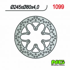 Bremsscheibe NG Brake Disc 245/80/4mm (6 Loch)