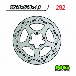 Bremsscheibe NG Brake Disc 260/60/4mm (5 Loch)