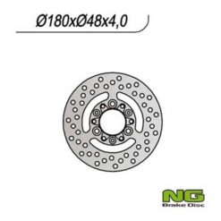 Bremsscheibe NG Brake Disc 180/48/4mm (3 Loch)