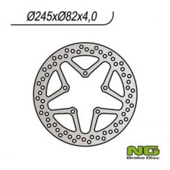 Bremsscheibe NG Brake Disc 245/82/4mm (5 Loch)