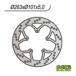 Bremsscheibe NG Brake Disc 263/101/5mm (5 Loch)