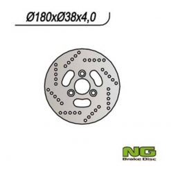 Bremsscheibe NG Brake Disc 180/38/4mm (3 Loch)