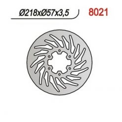 Bremsscheibe NG Brake Disc 218/57/3.5mm (6 Loch)