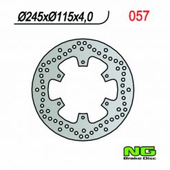 Bremsscheibe NG Brake Disc 245/115/4mm (6 Loch)