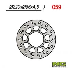 Bremsscheibe NG Brake Disc 220/86/4.5mm (6 Loch)
