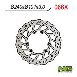 Bremsscheibe NG Brake Disc 240/101/3mm (6 Loch)