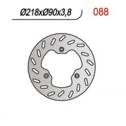Bremsscheibe NG Brake Disc 218/90/3.8mm (3 Loch)