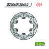 Bremsscheibe NG Brake Disc 230/120/5mm (6 Loch)