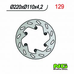 Bremsscheibe NG Brake Disc 220/110/4.2mm (6 Loch)