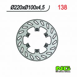 Bremsscheibe NG Brake Disc 220/100/4.5mm (6 Loch)