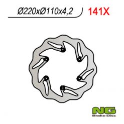 Bremsscheibe NG Brake Disc 220/110/4.2mm (6 Loch)