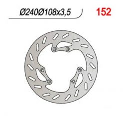 Bremsscheibe NG Brake Disc 240/108/3.5mm (6 Loch)