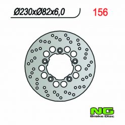 Bremsscheibe NG Brake Disc 230/82/6mm (5 Loch)