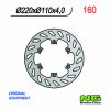 Bremsscheibe NG Brake Disc 220/110/4mm (6 Loch)