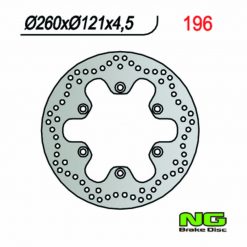 Bremsscheibe NG Brake Disc 260/121/4.5mm (6 Loch)
