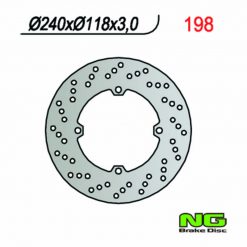 Bremsscheibe NG Brake Disc 240/118/3mm (4 Loch)